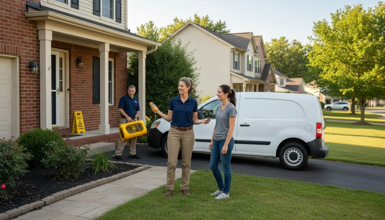 Water restoration image for Mold Remediation in Fairfax, OK